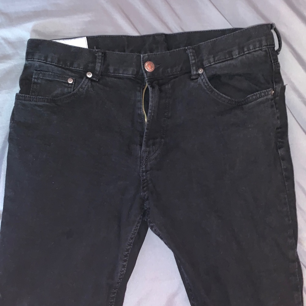 Male Black Jeans 36/32